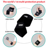 NYBEE Sport Coppernova Adjustable Strength Compression Stabilizing Ankle & Multy Support Wrap