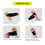 NYBEE Sport Coppernova Adjustable Wide Strength Compression Stabilizing Wrist Support Wrap for PC or SmartPhone