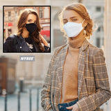 [Pack of 10-BLACK] NYBEE KF94 Masks Made in Korea Disposable for Adult, 4 Layer Filters, KFDA Approved, US FDA Registered, CE And FFP2NR Certified