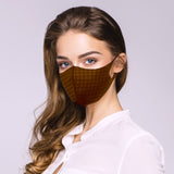 [BLUE LABEL] NYBEE SPORT COOLING PROTEX BREATHABLE SPORT FASHION MASK - MILK BROWN / SQUARE - 1PC